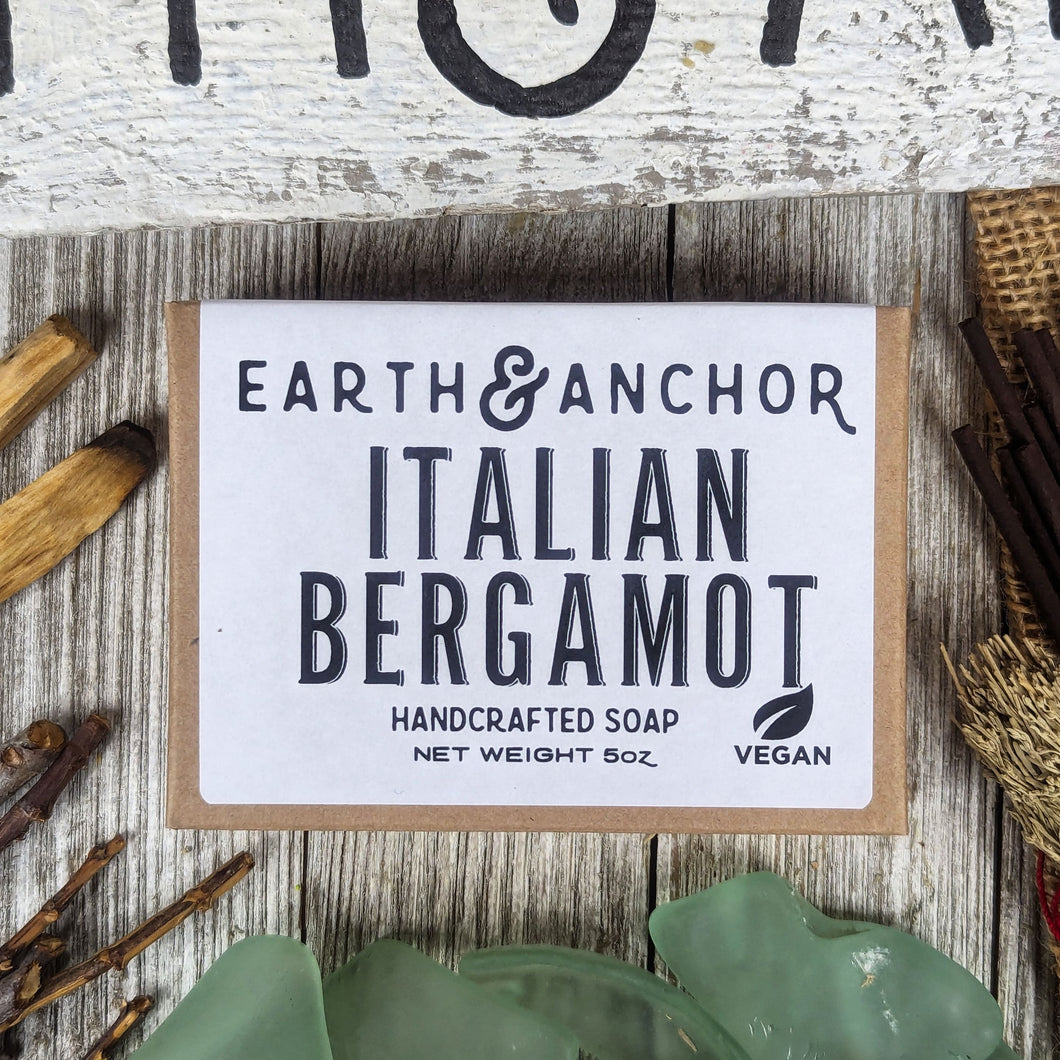 Italian Bergamot Soap - Earth & Anchor Soap Co.